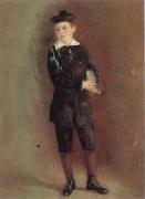 Pierre Renoir The Schoolboy(Andre Berard) USA oil painting artist